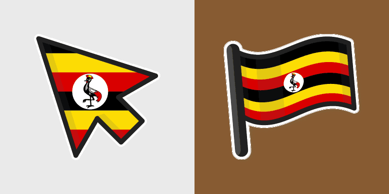 Uganda Cursor Pack