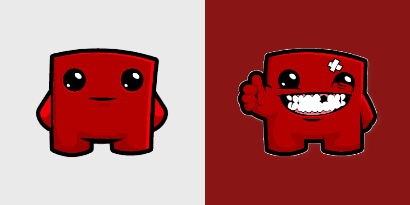 Super Meat Boy Custom Cursor Pack