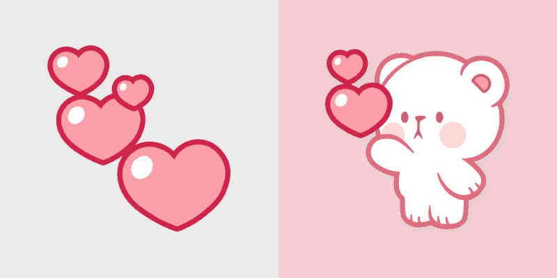 Loveable Bear Cursor Pack