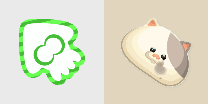 Cute Cat Cursor Pack for Splatoon