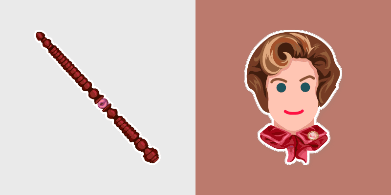 Harry Potter Dolores Umbridge Cute Cursor Pack