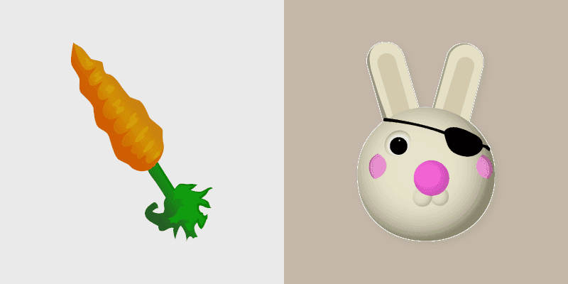Bunny and Piggy