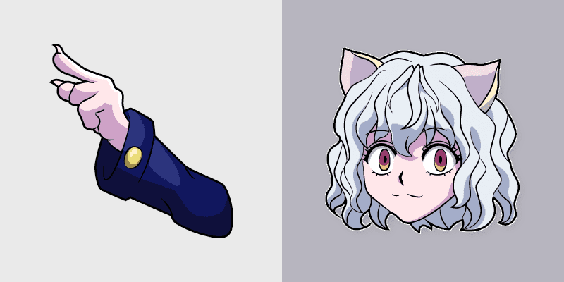 Hunter x Hunter Neferpitou Custom Cursor Pack