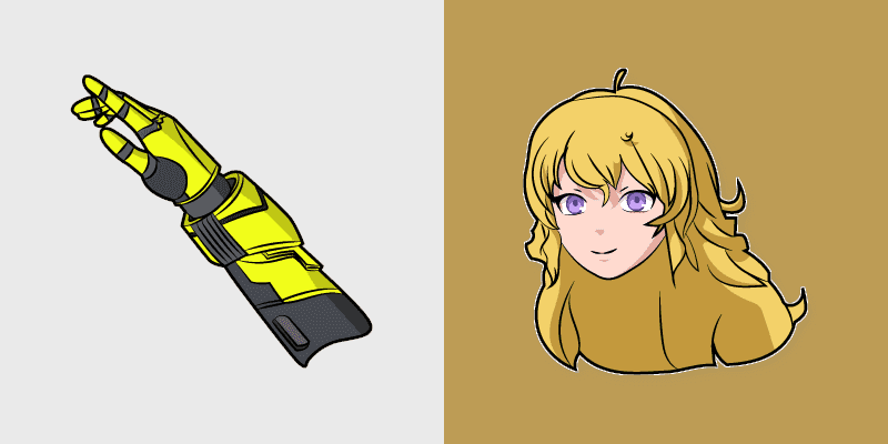 Custom Yang Xiao Long Cursor Pack