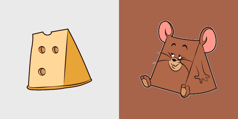 Custom Cute Cursor Pack: Tom and Jerry's Cheesy Adventure