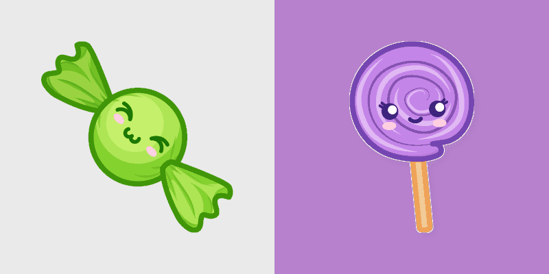 Vibrant Candyland Cursor Pack