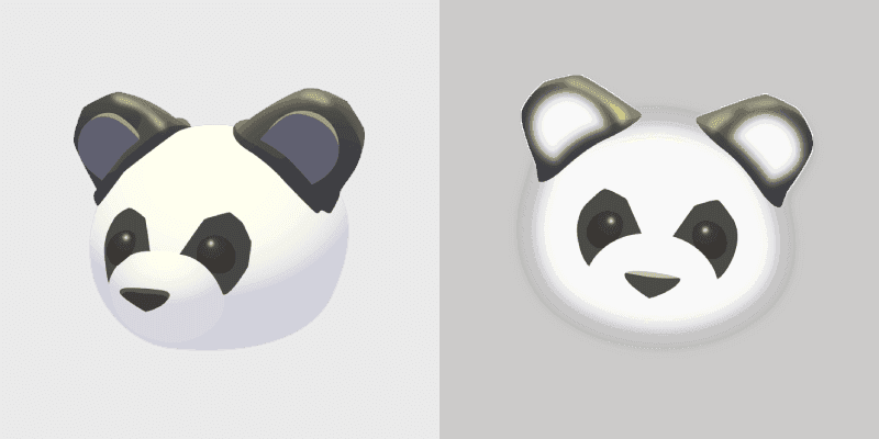 Lunar Glow Panda