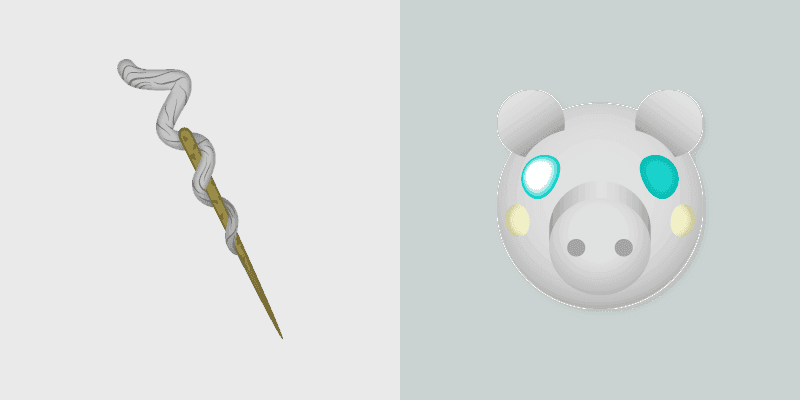 Piggy's Angelic Custom Cursor Pack