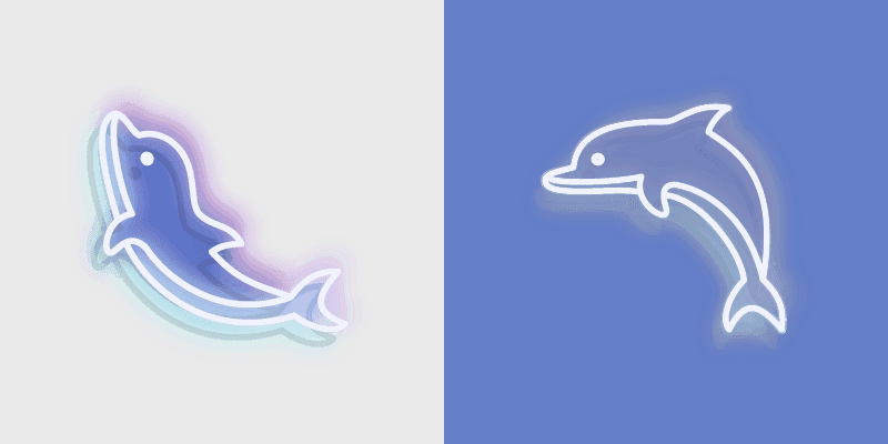 Custom Cute Dolphin Cursor Pack