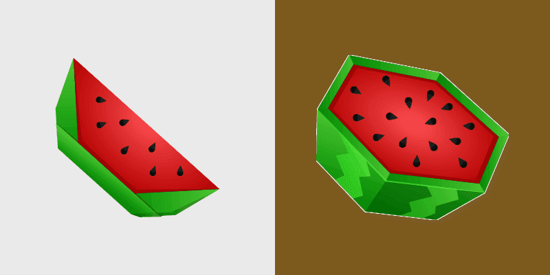 Origami Watermelon Summer