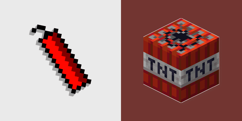 Minecraft Dynamite Custom Cursor Pack