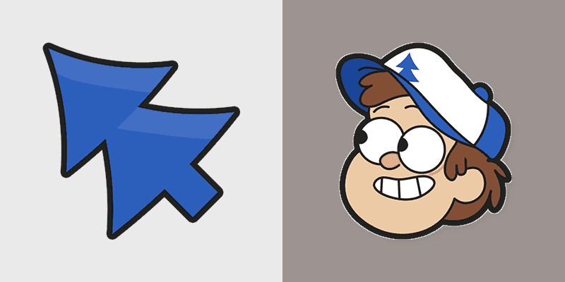 Custom Cursors for Gravity Falls