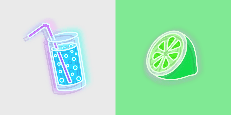 Custom Lime Water Cursors Pack