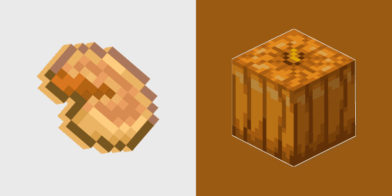Cute Pumpkin Cursor Pack for Minecraft