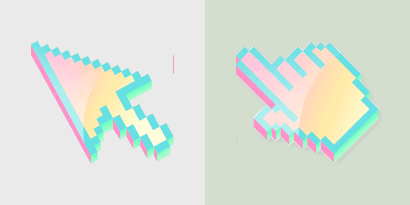 Custom Pixel Art Cursor Pack for Windows