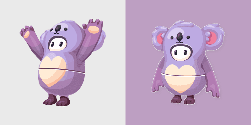 Cute Koala Cursor Pack for Windows