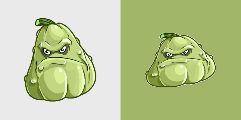 Cute Zombie Squasher Cursor Pack