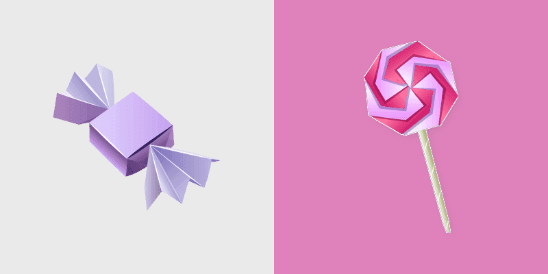 Origami Candy Land