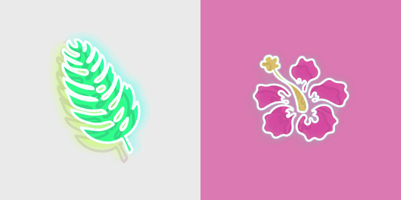 Neon Petal Custom Cursor Pack