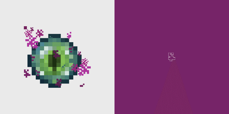 Minecraft End Portal Adventure Cursor Pack