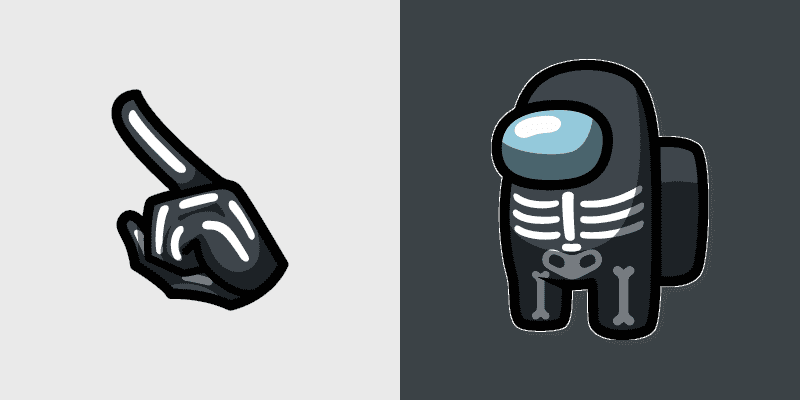 Spooky Skeleton Crewmate