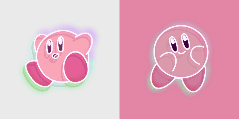 Cute Kirby Cursor Pack