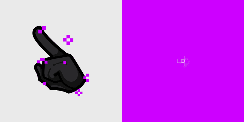 Custom Among Us Enderman Cursor Pack