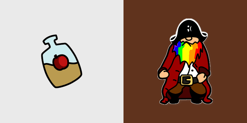 Captain Manly Beard Custom Cursor Pack