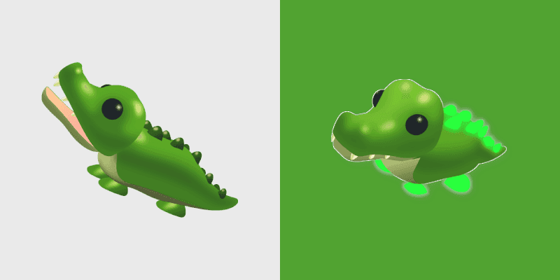 Emerald Crocodile
