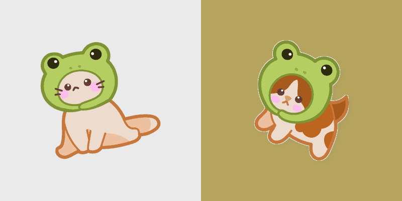 Whimsical Frog's Hat