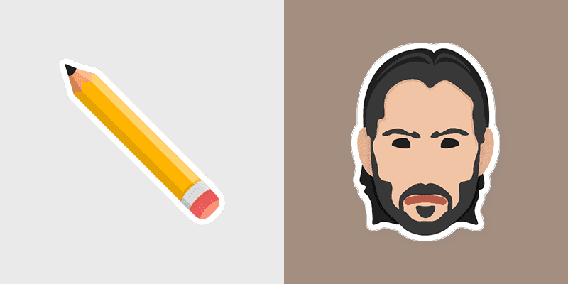 Cute Cursor Pack Inspired by Movie Icon John Wick