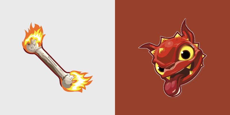 Cute Cursor Pack - Skylanders Hot Dog