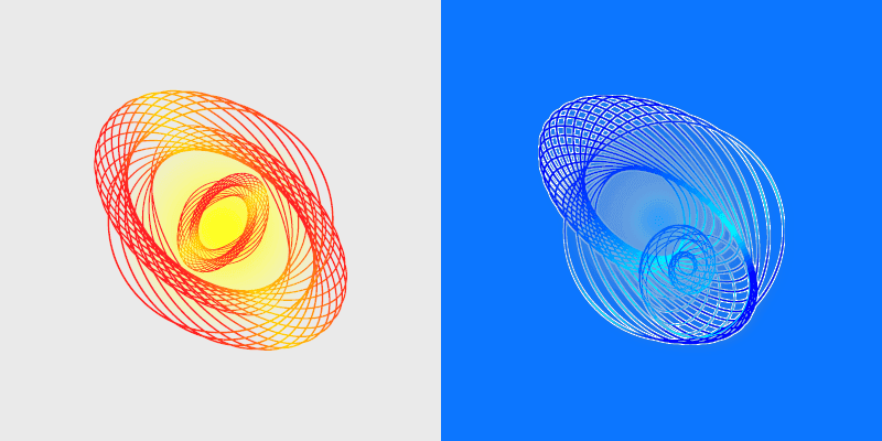 Abstract Cursor Pack: Sun & Moon