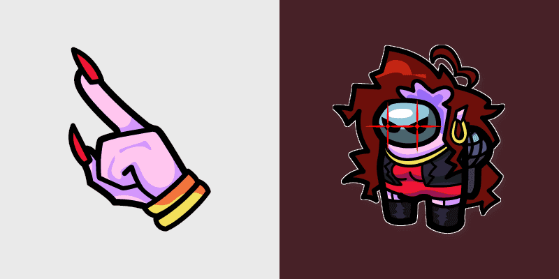 Among Us Custom Cursor Pack - FNF Mommy Mearest