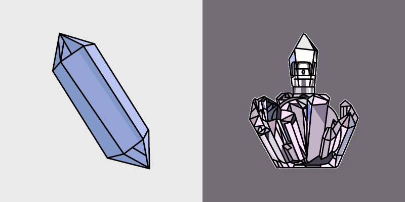 Cute Cursor VSCO Girl Crystal