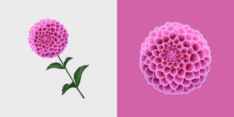 Pink Dahlia Cute Cursor Pack