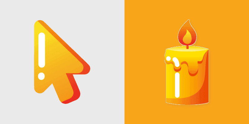 Cute Cursor Collection - Minimal Gradient