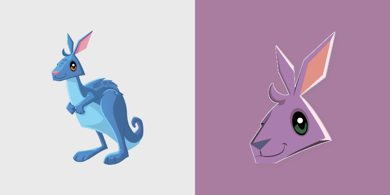 Animal Jam Cute Kangaroo Cursor Pack