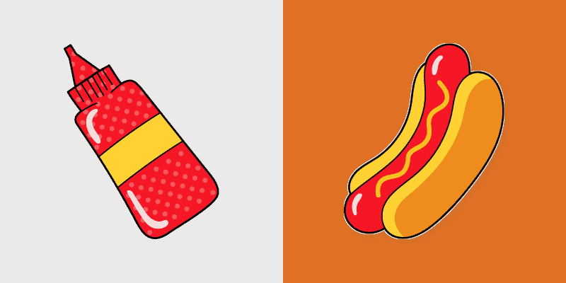 Hotdog Ketchup