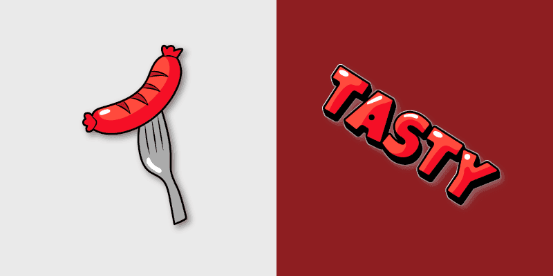 Custom Cursor Pack - Red Sausage & Tasty