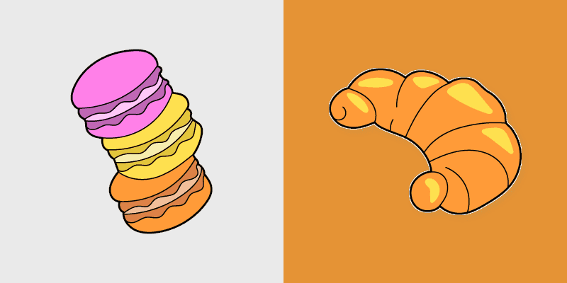 Macaron Pastel Nine