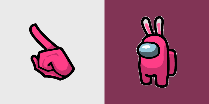 Pink Rabbit Crewmate
