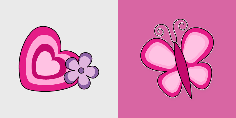 VSCO Girl's Cute Custom Cursor Pack