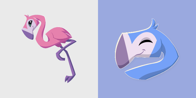Flamingo Cute Cursor Pack