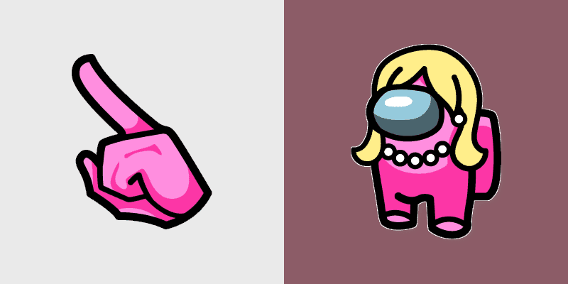 Pink Barbie Crewmate