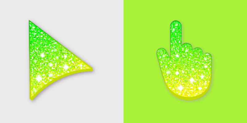 Sparkly Green