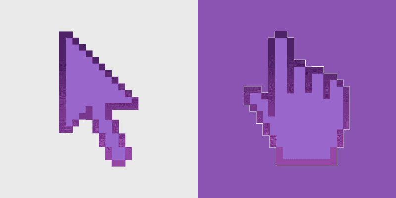 Amethyst Pixel Deluxe Cursor Pack