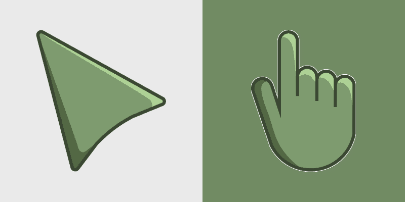 Nature's Serenity Cursor Pack