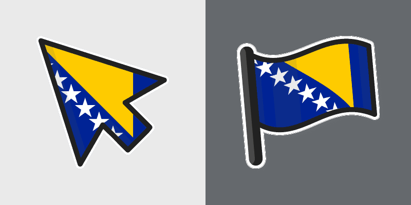 Bosnia and Herzegovina Flag