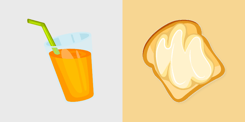 Butter Toast & Juice
